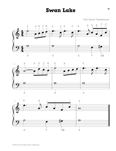 Little Pianist. Piano Songbook for Kids: Beginner Piano Sheet Music for Children with 55 Songs