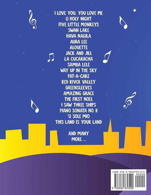 Little Pianist. Piano Songbook for Kids: Beginner Piano Sheet Music for Children with 55 Songs