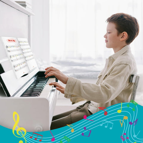 Play by Color: Piano and Keyboard Songs for Beginners with Colored Notes (including Christmas Sheet Music)