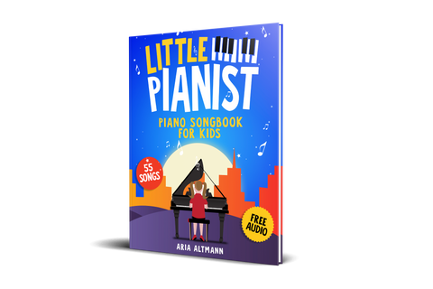 Little Pianist. Piano Songbook for Kids: Beginner Piano Sheet Music for Children with 55 Songs