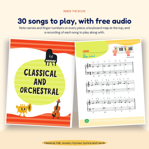 Little Pianist 2. Learn Piano for Kids: Easy Beginner Lessons with Games, Exercises, and 30 Fun Songs (+ Free Audio)