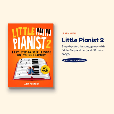 Kids Piano Starter Set — 3 Beginner Books